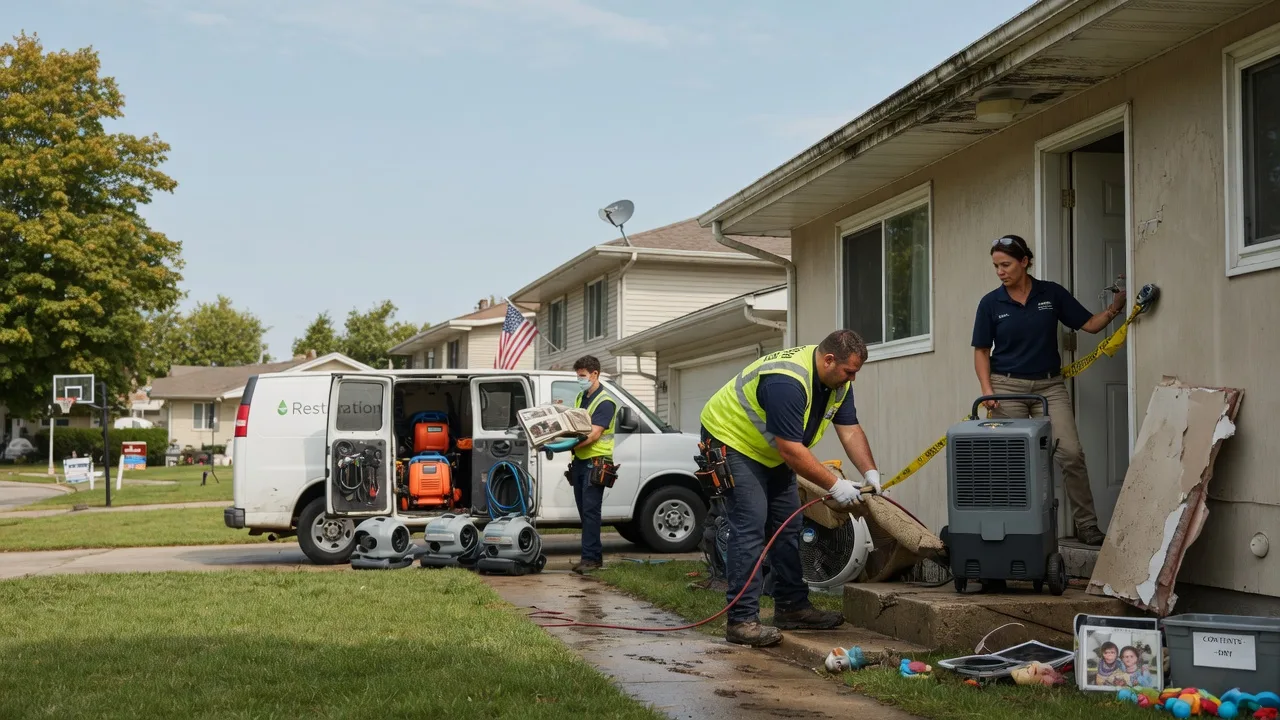 Water Damage Restoration in Center Valley, PA near me